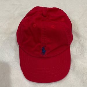RALPH LAUREN POLO 🧢 RED 12-24M